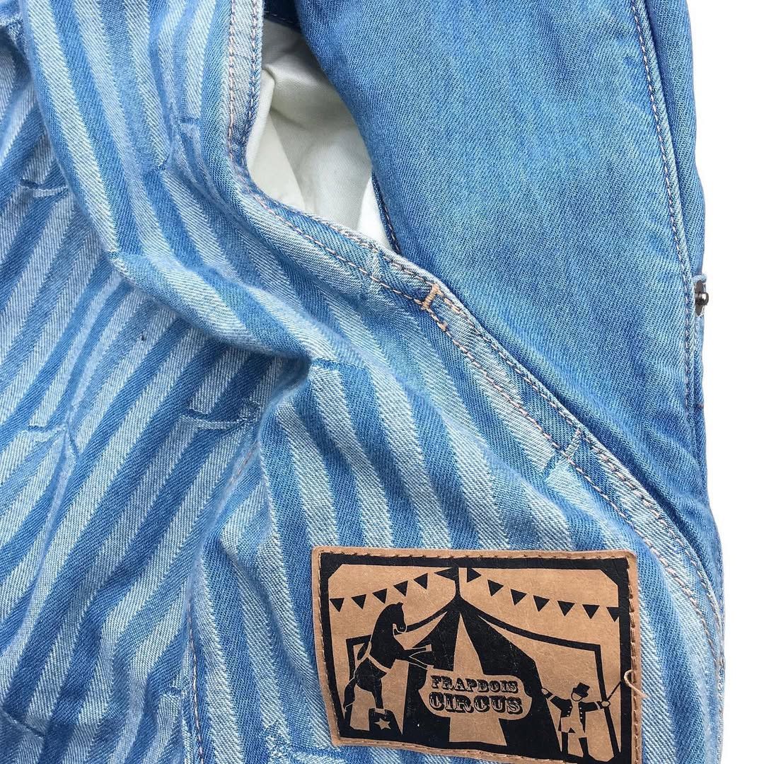 Frapbois × Issey Miyake Frapbois Striped Trousers Size US 31 - 5 Thumbnail