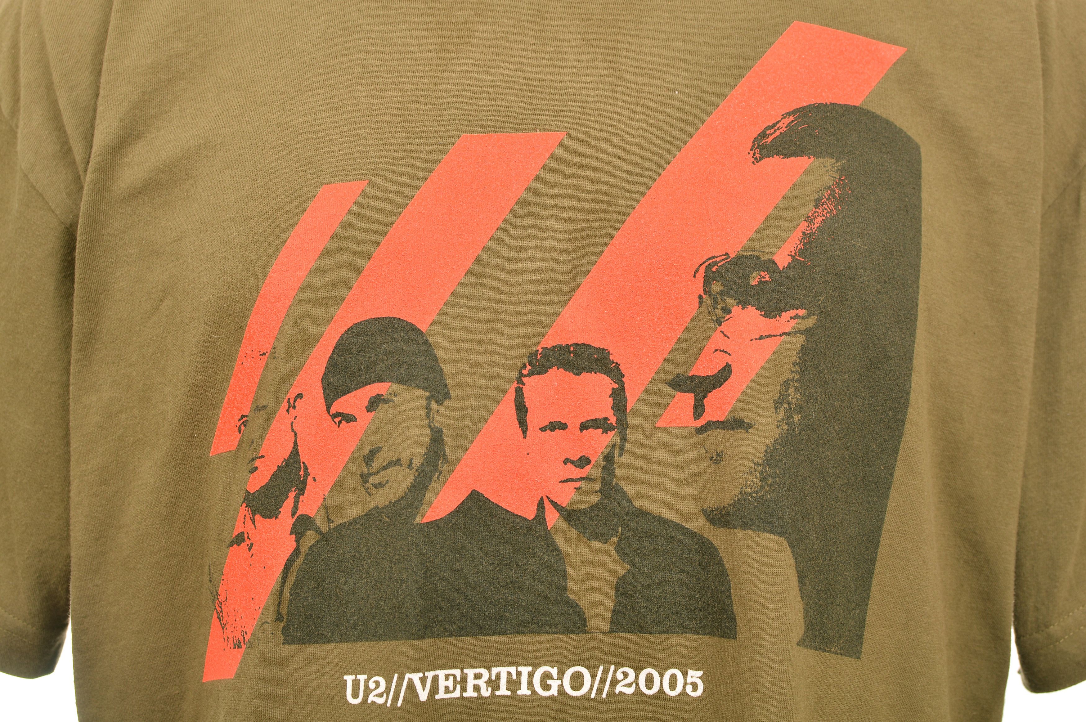 Vintage U2 Vertigo 2005 Tour Vintage Rock T-Shirt Size US L / EU 52-54 / 3 - 2 Thumbnail