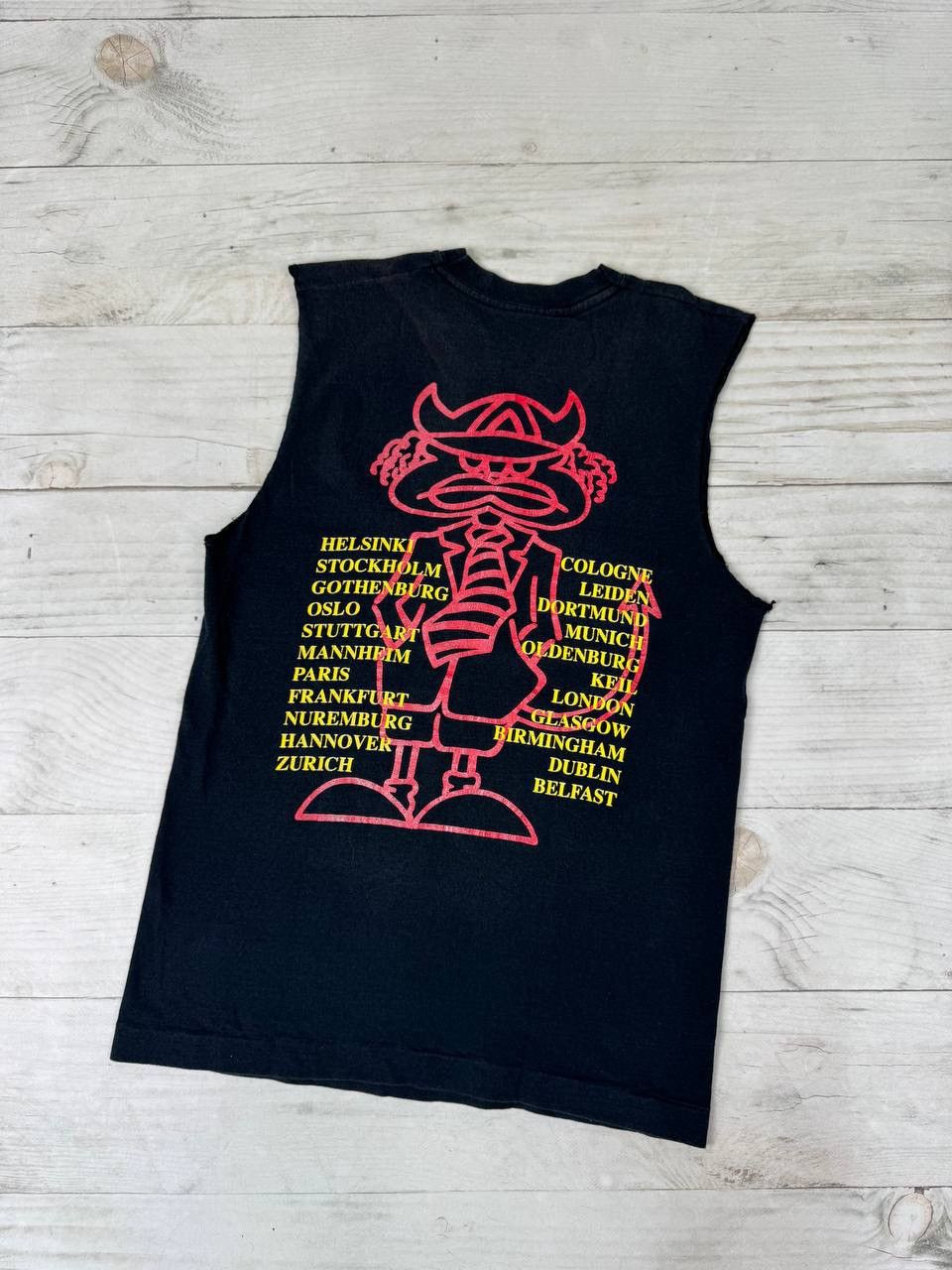 AC/DC Vintage Ac/Dc 1990 Razors Edge Tour Tee Tank Top Size US S / EU 44-46 / 1 - 2 Thumbnail