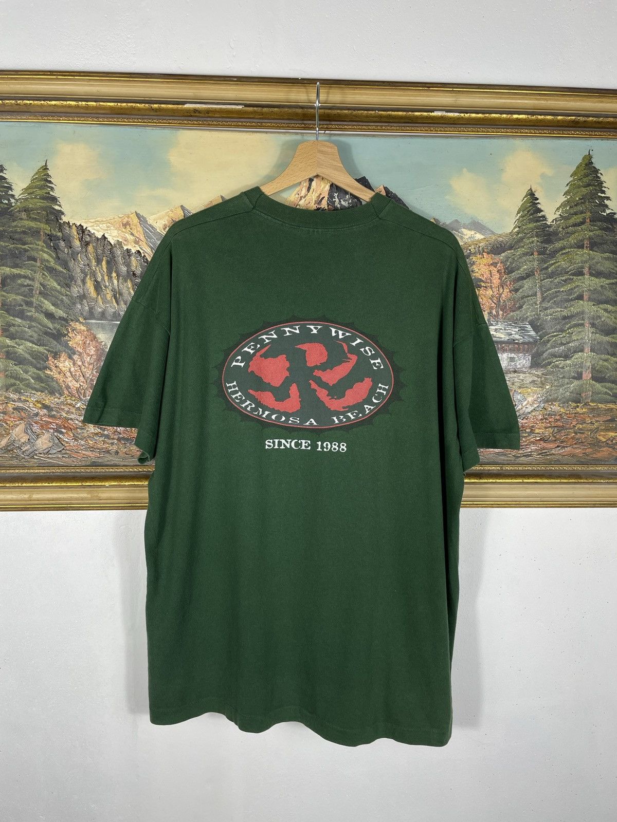 Band Tees × Vintage Vintage Pennywise Band Tee T shirt Vintage Retro 90s Size US XL / EU 56 / 4 - 1 Thumbnail