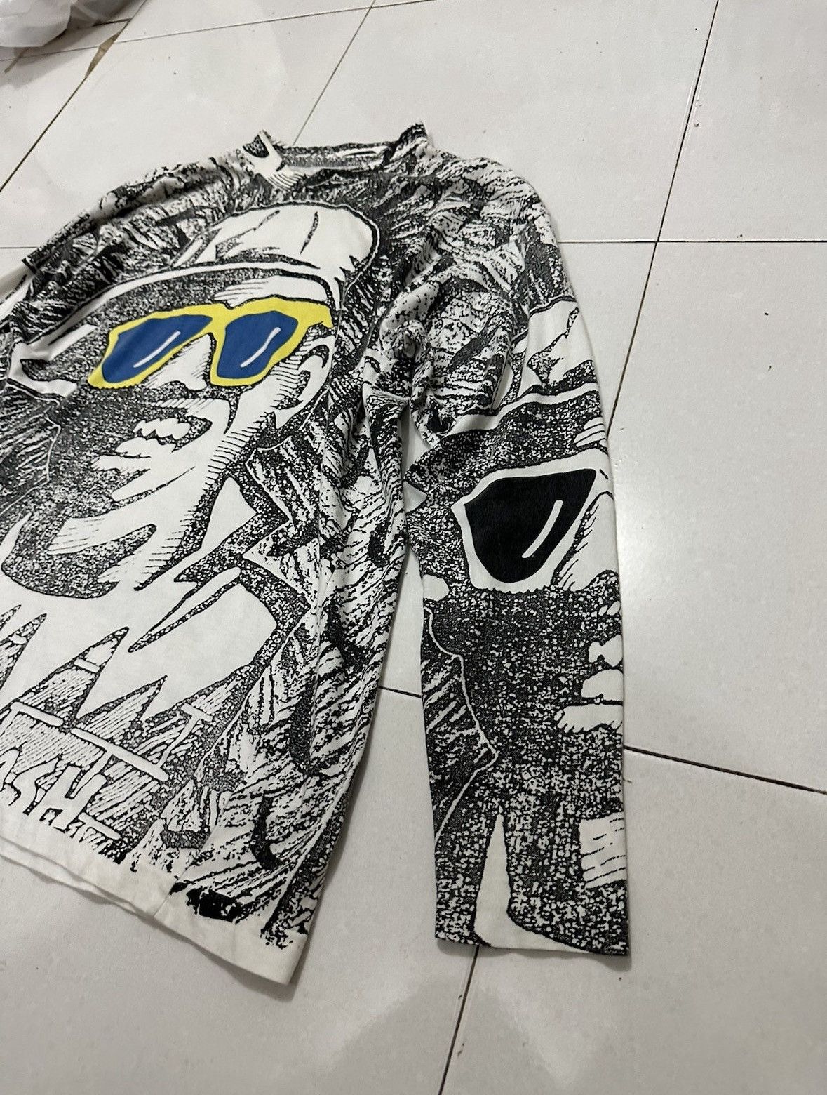 Other 🔥STEALS🔥 VTG Flavor Flav Of PUBLIC ENEMY Longsleeve Size US M / EU 48-50 / 2 - 3 Thumbnail