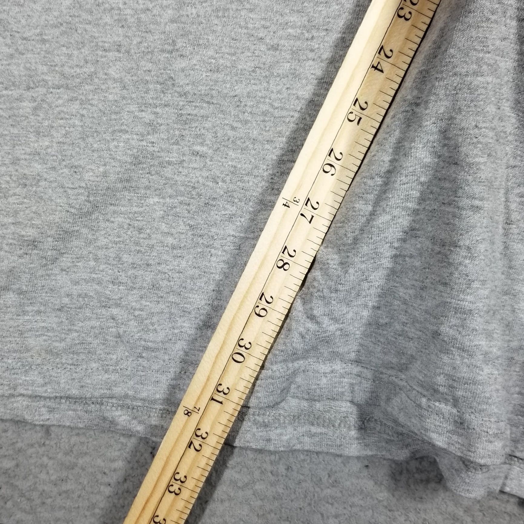 Nike VINTAGE Nike Shirt Mens 2XL Gray Long Sleeve Swoosh Made USA 90s Size US XXL / EU 58 / 5 - 4 Thumbnail