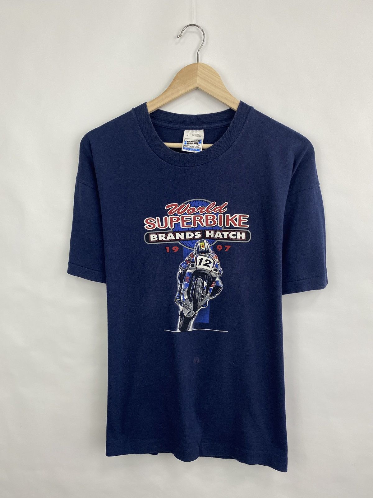 Vintage Vintage 1997 Suzuki World Super Bike Brands Hatch Suzuki Size US L / EU 52-54 / 3 - 7 Thumbnail