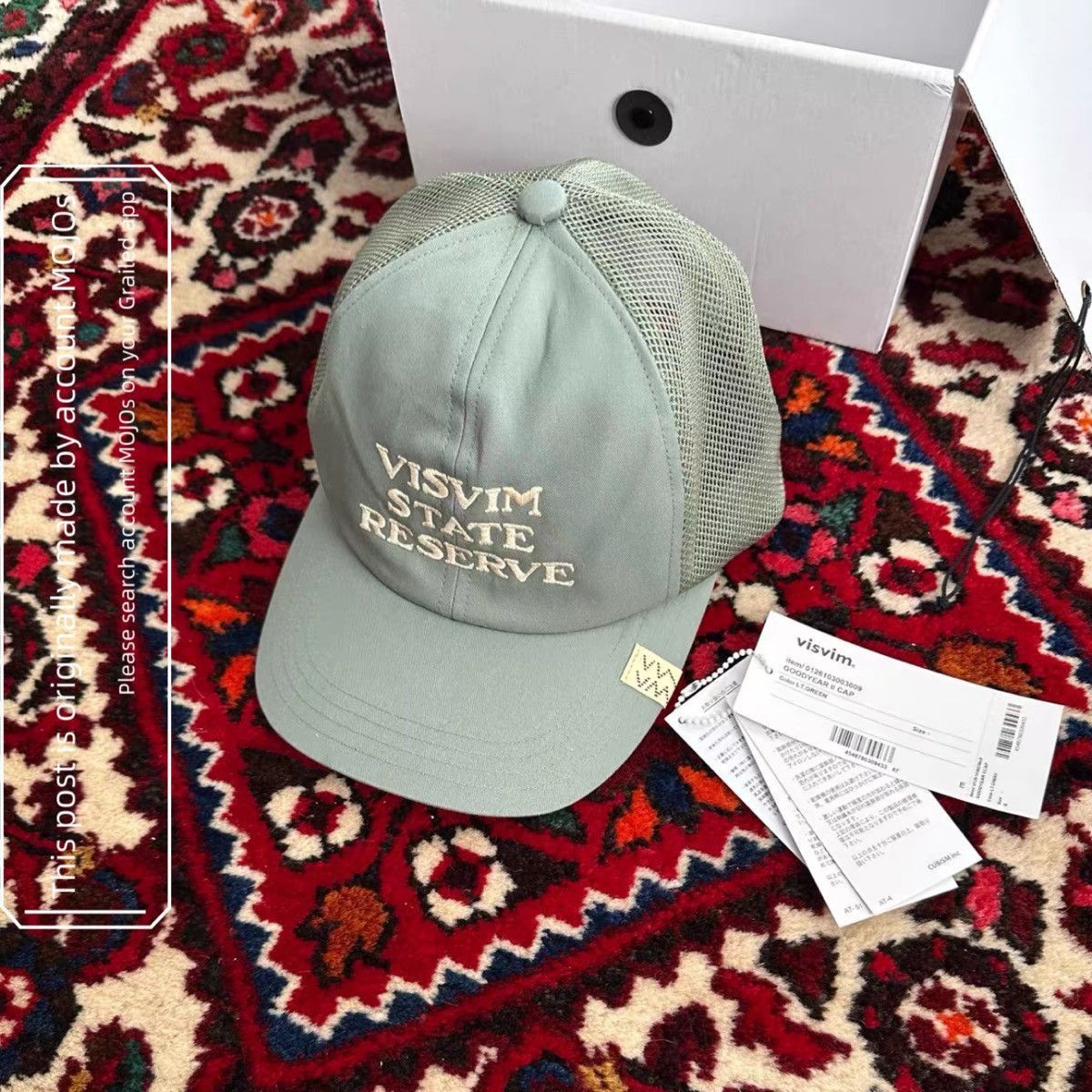 Visvim Visvim 26SS Goodyear II Cap Green mo.jos54011 Size ONE SIZE - 1 Thumbnail