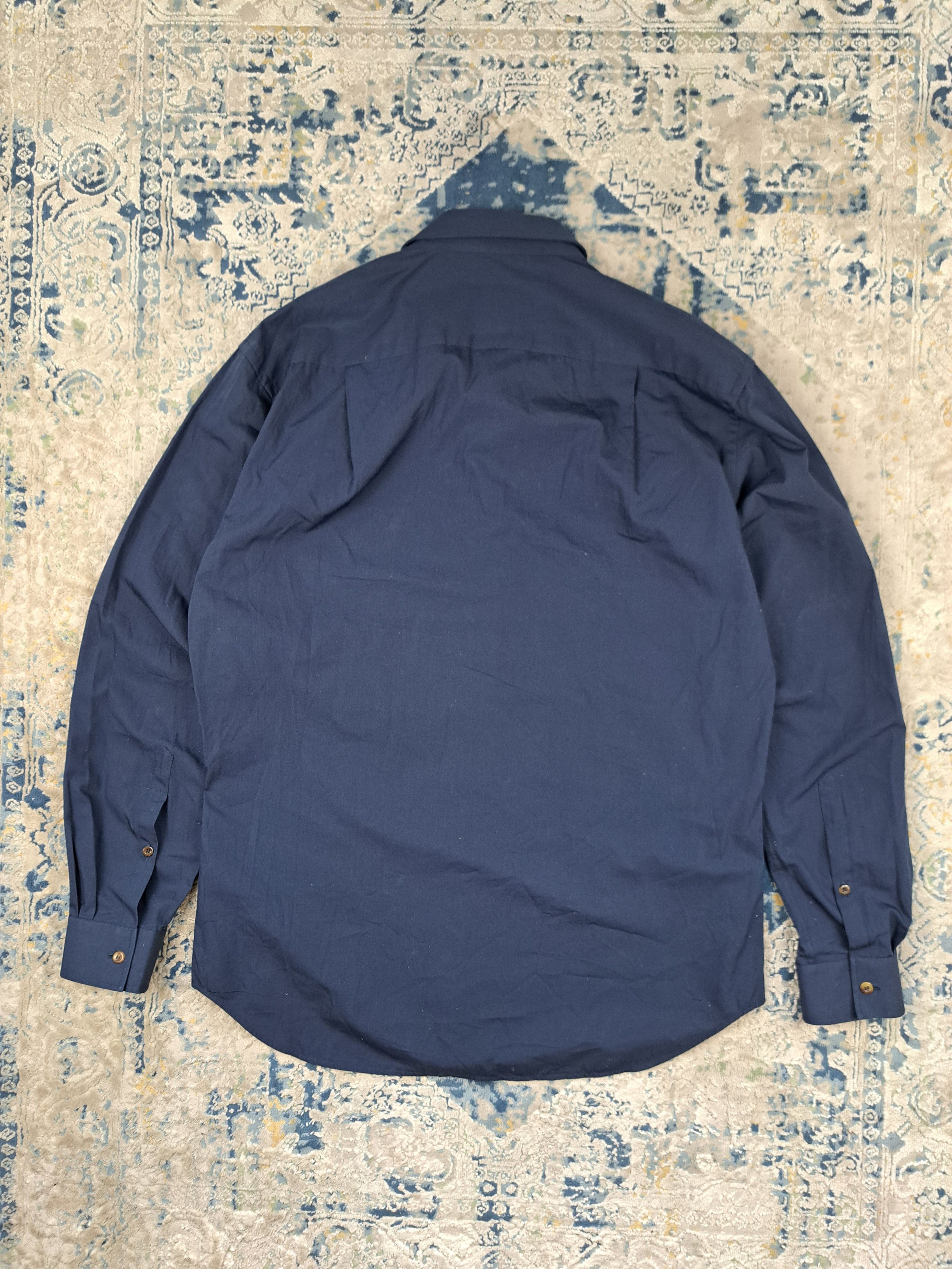 Vivienne Westwood Vivienne Westwood Orbit Logo Smart Casual Button Up Shirt Size US L / EU 52-54 / 3 - 3 Thumbnail