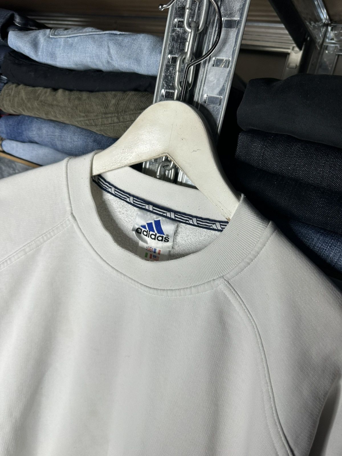 Adidas Vintage Adidas Sweatshirt Size M Size US M / EU 48-50 / 2 - 8 Thumbnail