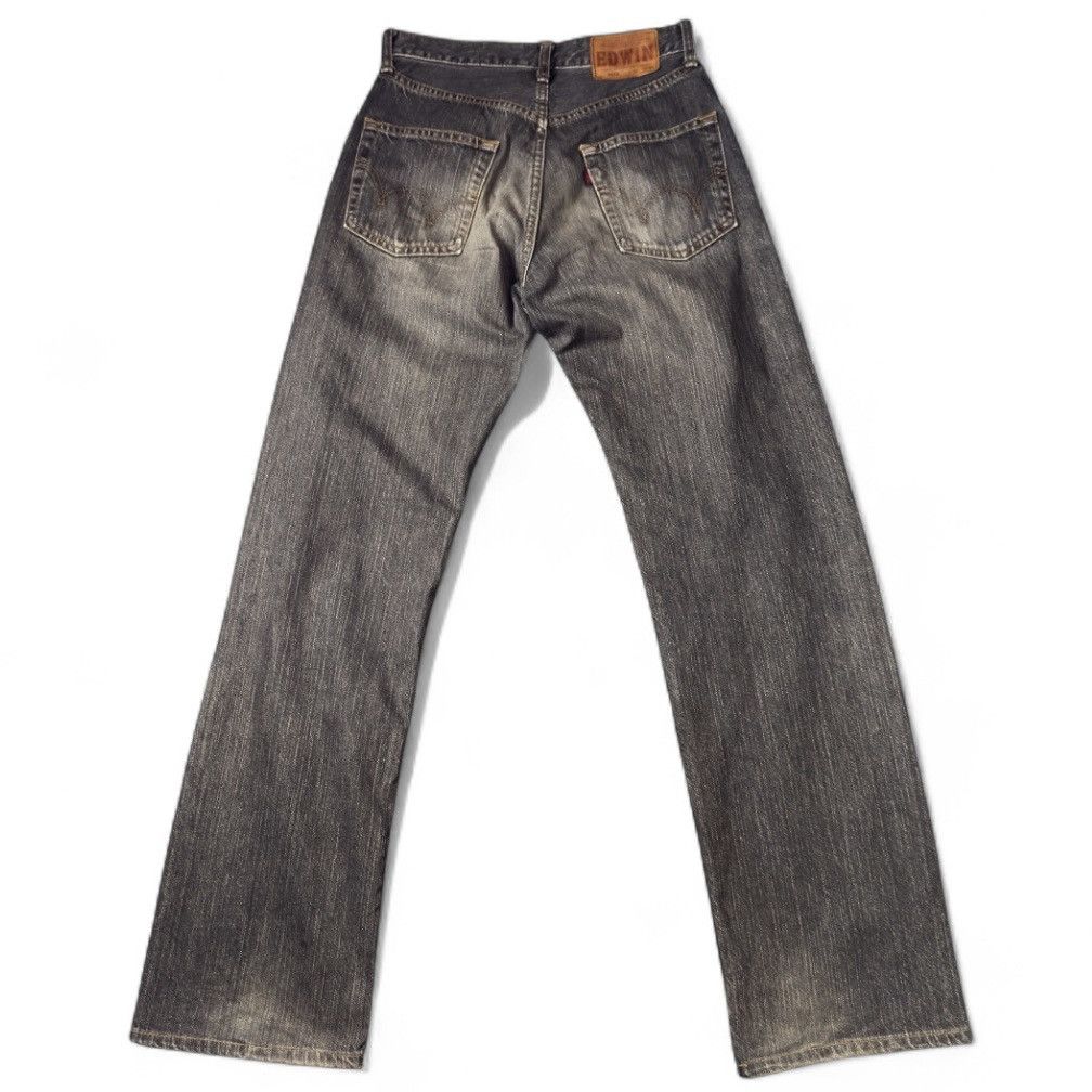 Denim & Co. 🔥🇯🇵 Vintage 90s Edwin 503z Rebel Loose Distressed Size US 28 / EU 44 - 2 Thumbnail