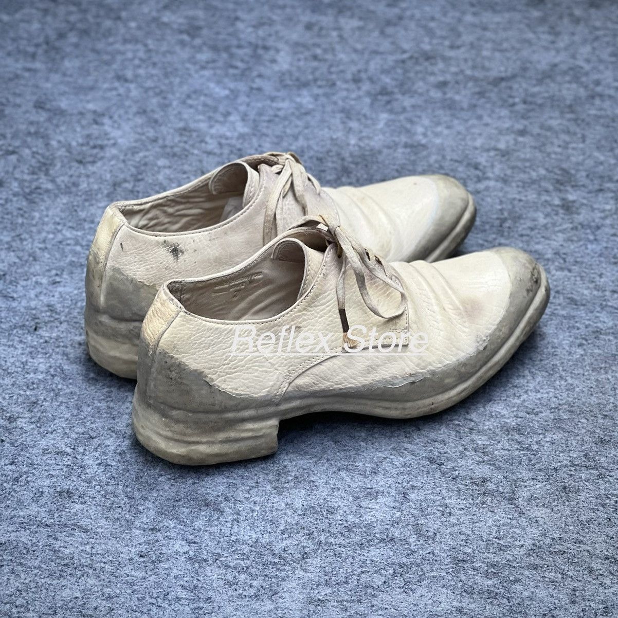 Carol Christian Poell Carol Christian Poell Cream Derby Shoe AM/2600LR Size US 9.5 / EU 42-43 - 5 Thumbnail