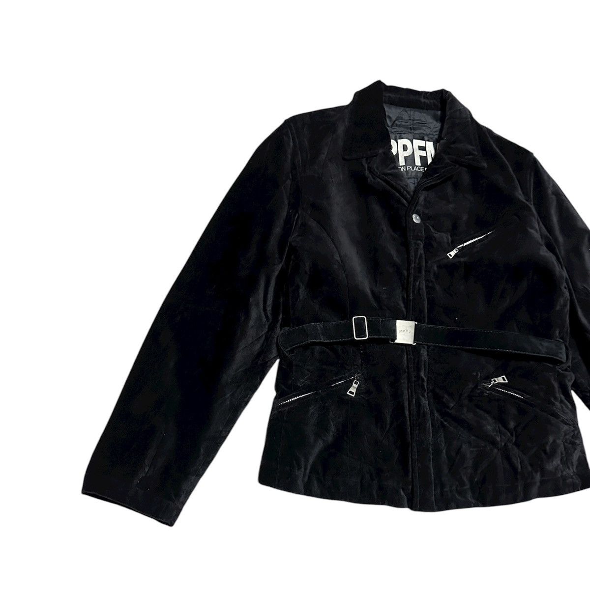 PPFM Vintage PPFM Peyton Place For Men DoubleCollar Velvet Jacket Size US M / EU 48-50 / 2 - 2 Thumbnail