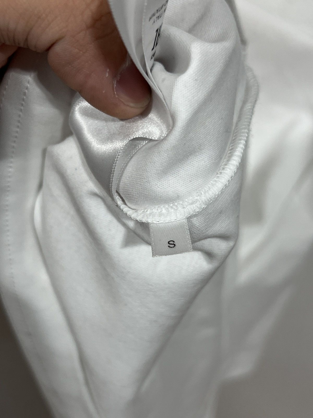 Lanvin Lanvin White Logo Embroidered Tee Size US S / EU 44-46 / 1 - 6 Thumbnail
