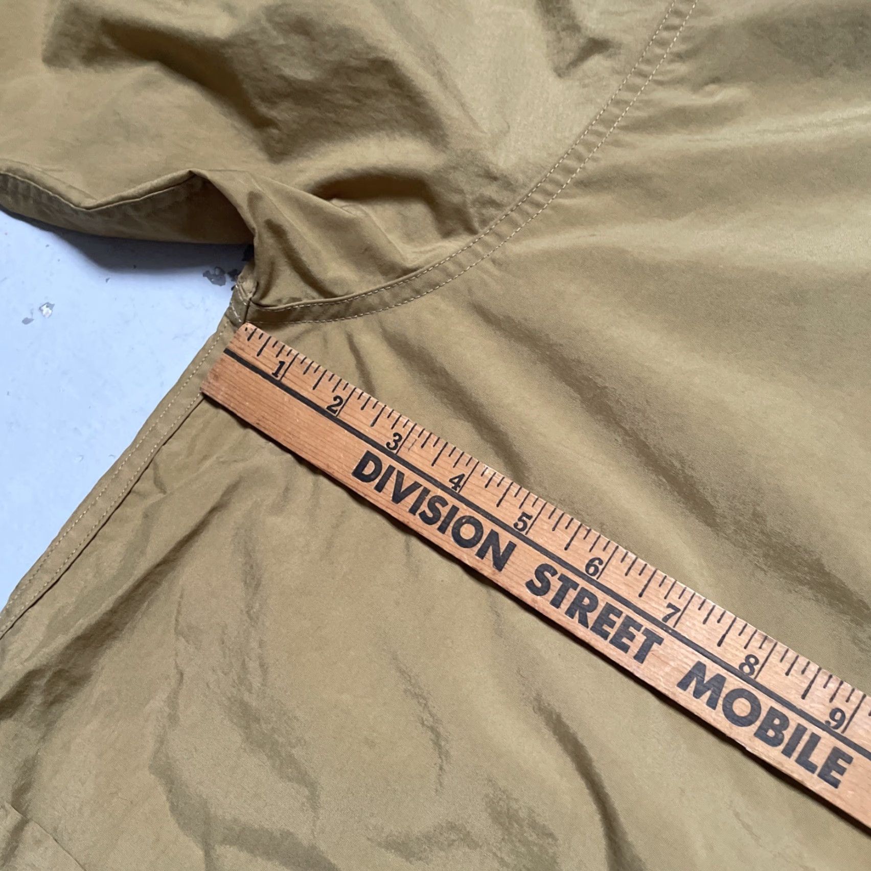 Danton Danton Nylon Windbreaker Jacket Unisex Adults 40 Tan Vintage Heritage Chore Workwear Japan Made Size US XXS / EU 40 - 2 Thumbnail