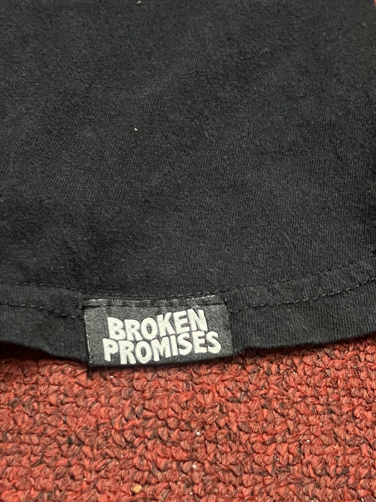 Broken Promises Co. Broken Promises Co. Forever means nothing tee print Size US L / EU 52-54 / 3 - 6 Thumbnail