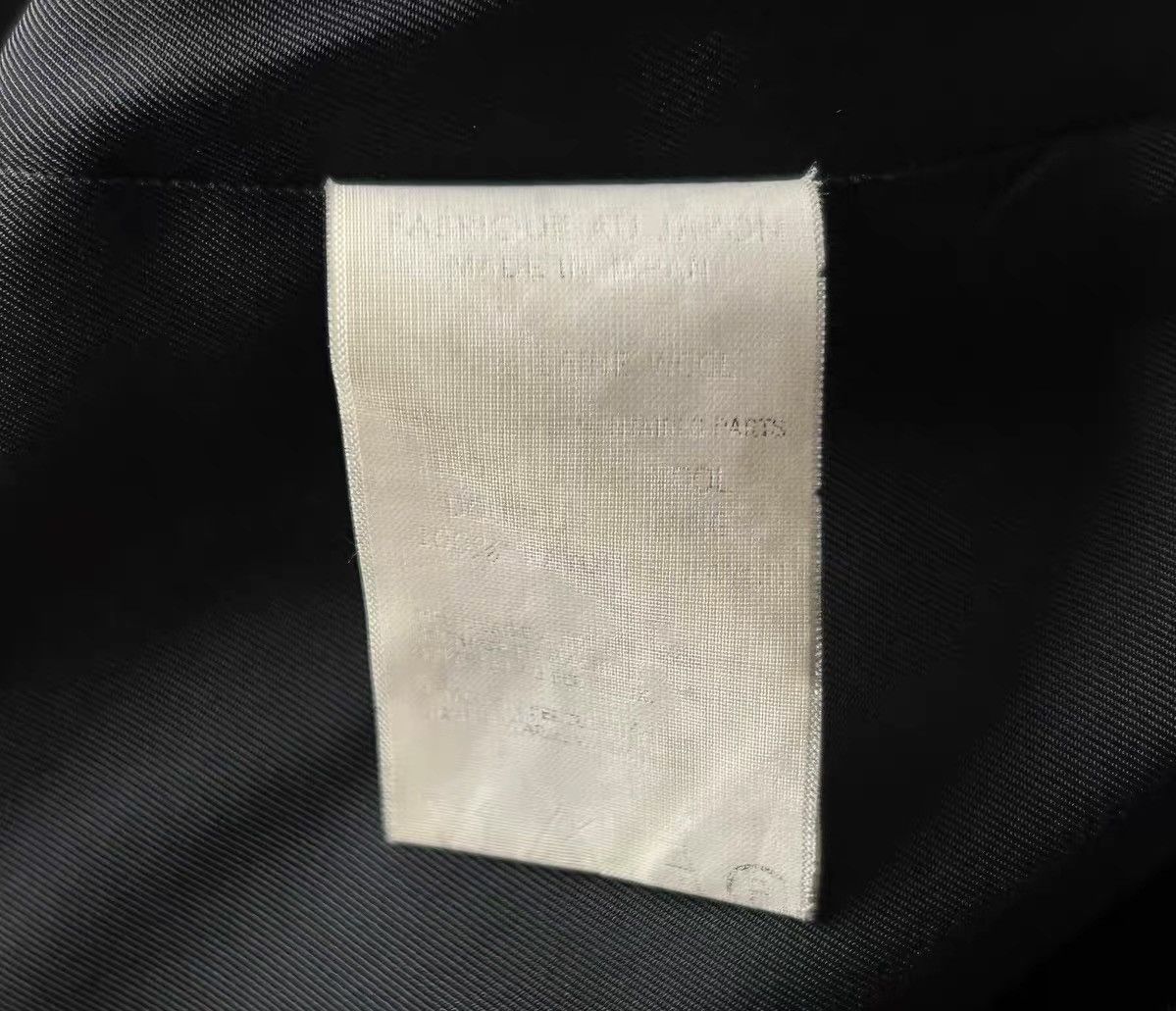 Yohji Yamamoto Yohji Yamamoto 95AW Woven Collar Wool Coat Size US M / EU 48-50 / 2 - 8 Thumbnail