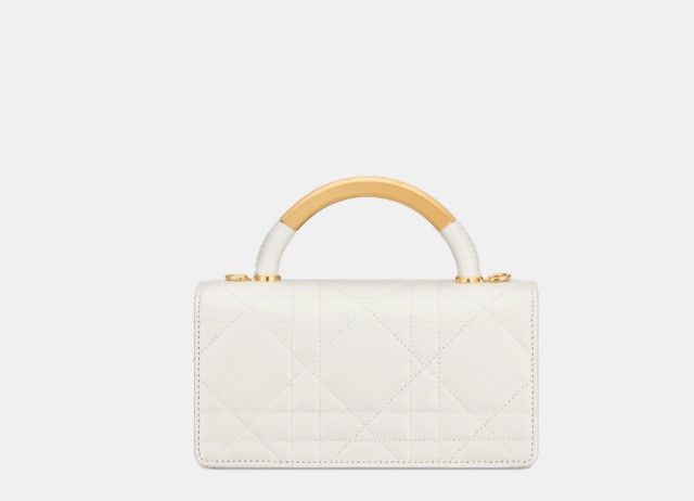 Dior o1w1db10425 M4401U Size: OS / Mini Ange Bag in White Size ONE SIZE - 5 Thumbnail