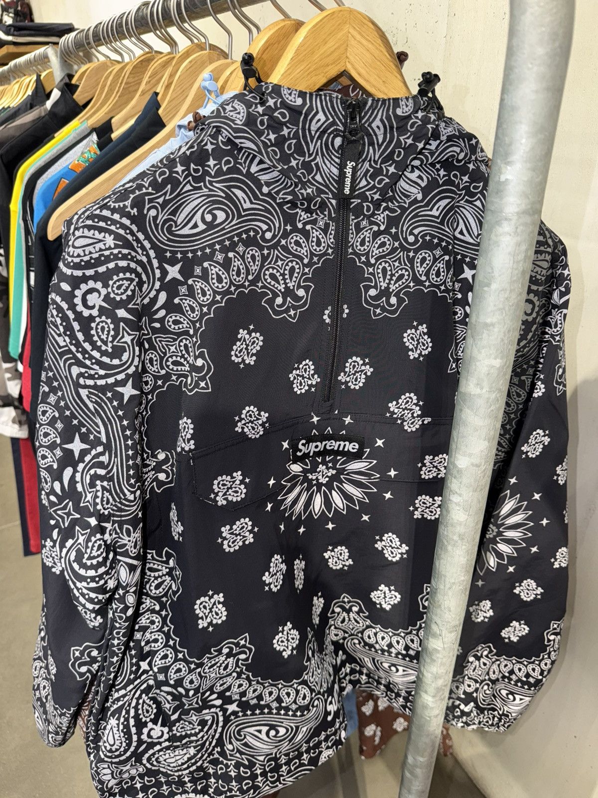 Supreme Supreme Reflective Bandana Anorak | Grailed