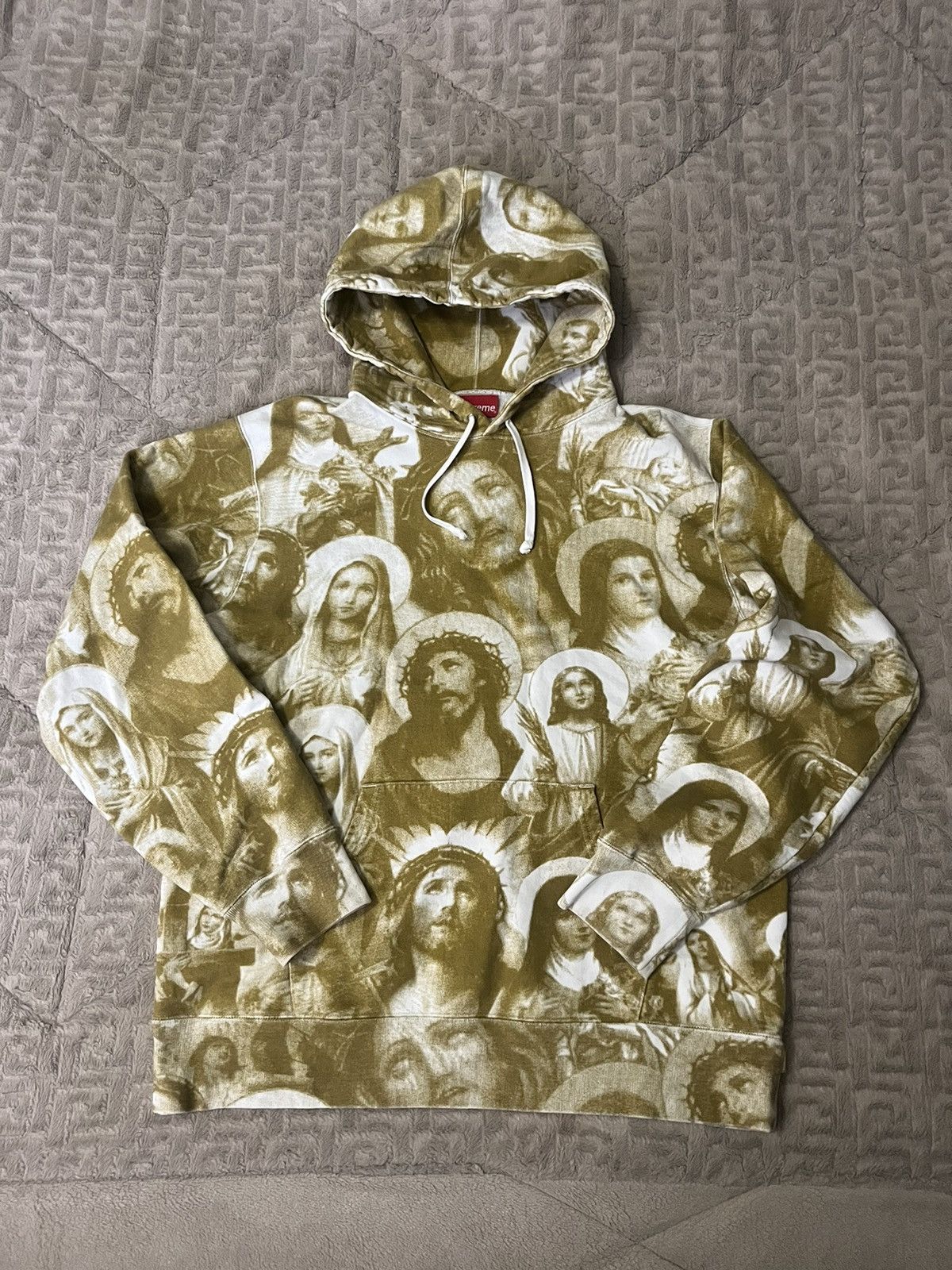 Supreme Supreme Jesus and Mary Hoodie | Grailed