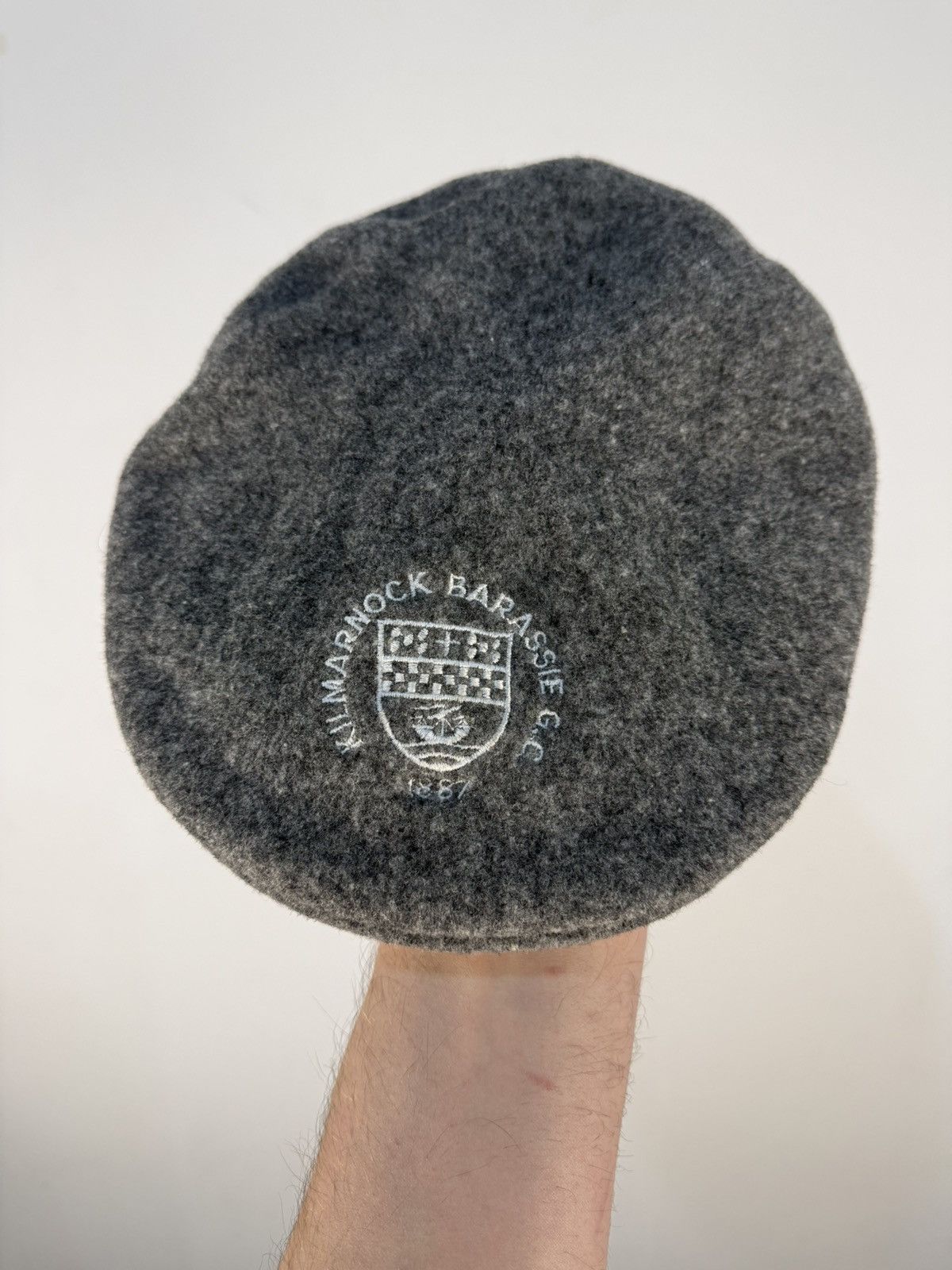 Kangol Kangol Wool Beret Grey Vintage Classic Cap Made in England Size ONE SIZE - 2 Thumbnail