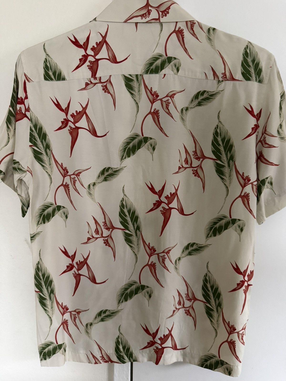 Sandro Sandro Paris Tropical Print Short Sleeve Size US S / EU 44-46 / 1 - 2 Thumbnail