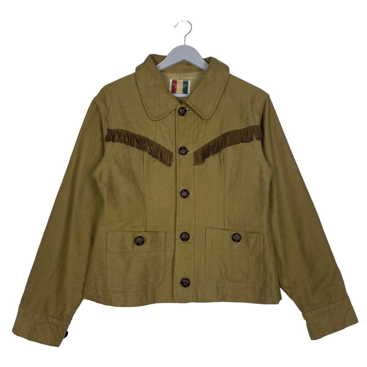 Designer × Edition Japan × Japanese Brand 💥BETHCOMB STUDIO JAPAN WESTERN JACKET Size M / US 6-8 / IT 42-44 - 1 Thumbnail