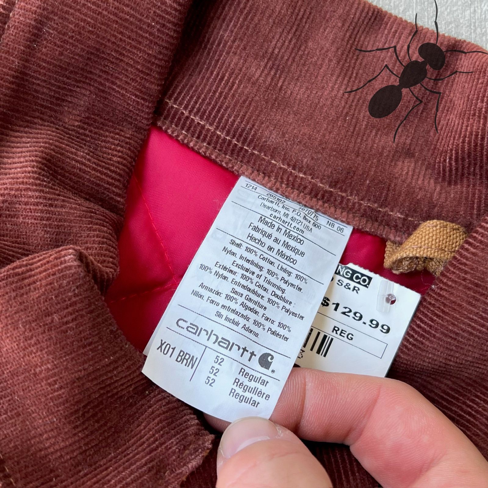 Carhartt × Vintage Carhartt cropped detroit style brown work wear jacket Size US XXL / EU 58 / 5 - 5 Thumbnail