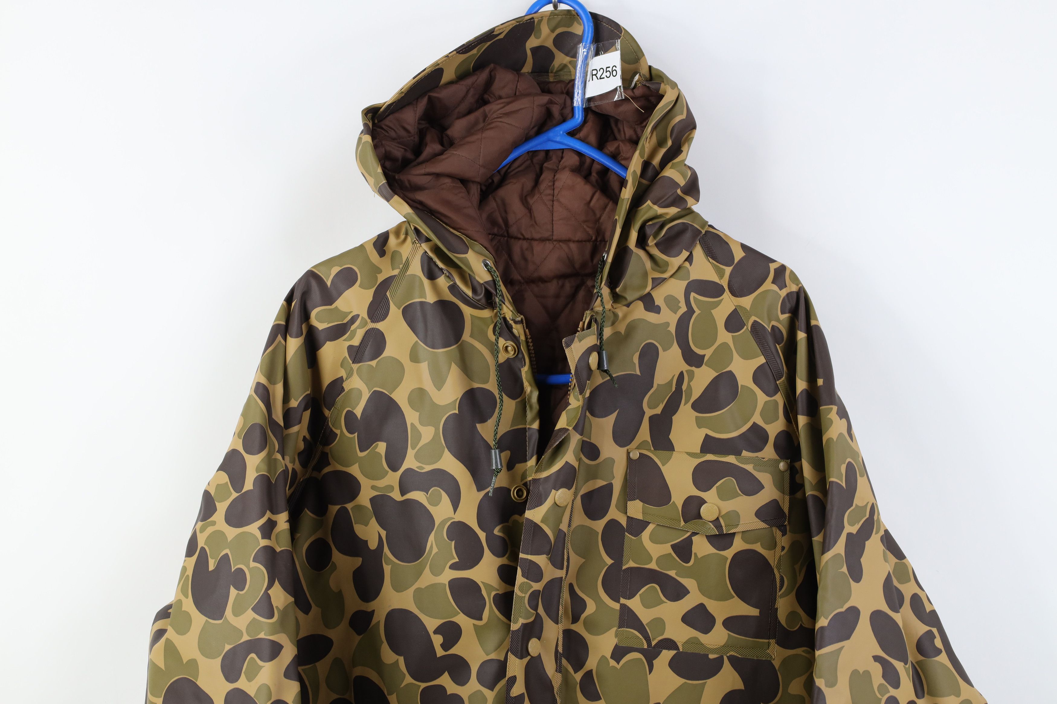 Vintage Vintage 70s Streetwear Hooded Waterproof Jacket Coat Size US L / EU 52-54 / 3 - 2 Thumbnail