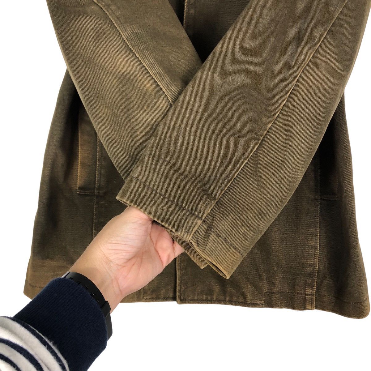 Japanese Brand Vtg Chore Work Jacket Michel Klein Homme Paris Issey Miyake Size US M / EU 48-50 / 2 - 15 Thumbnail