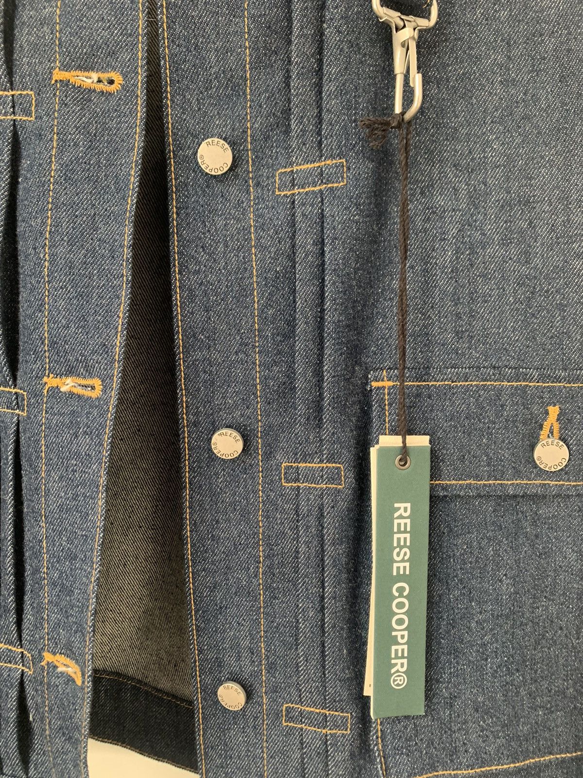 Reese Cooper Reese Cooper Raw Denim Jacket Size US L / EU 52-54 / 3 - 9 Thumbnail