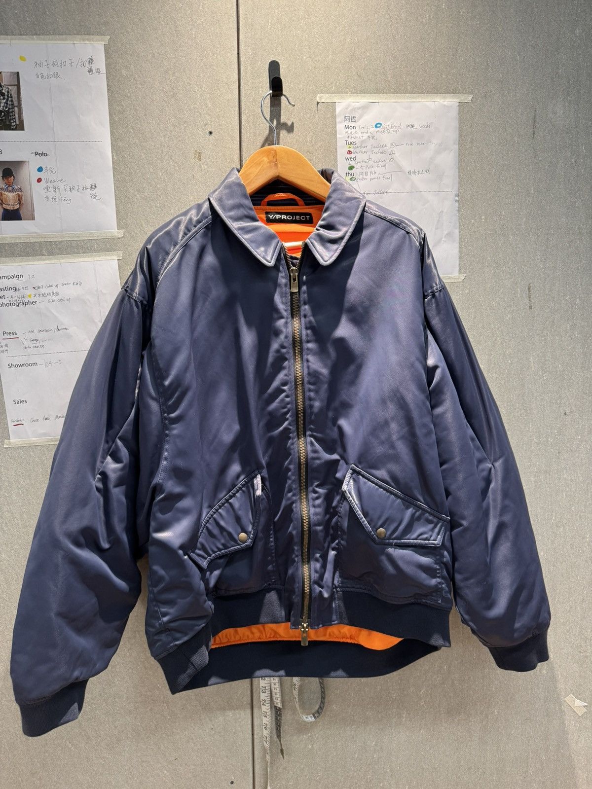 Y/PROJECT Y Project baseball jacket bomber