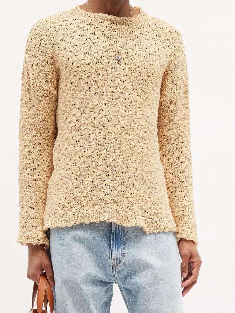 Our Legacy our legacyCamel round-neck knitted sweater 2503-Nextarrow Size US M / EU 48-50 / 2 - 9 Thumbnail