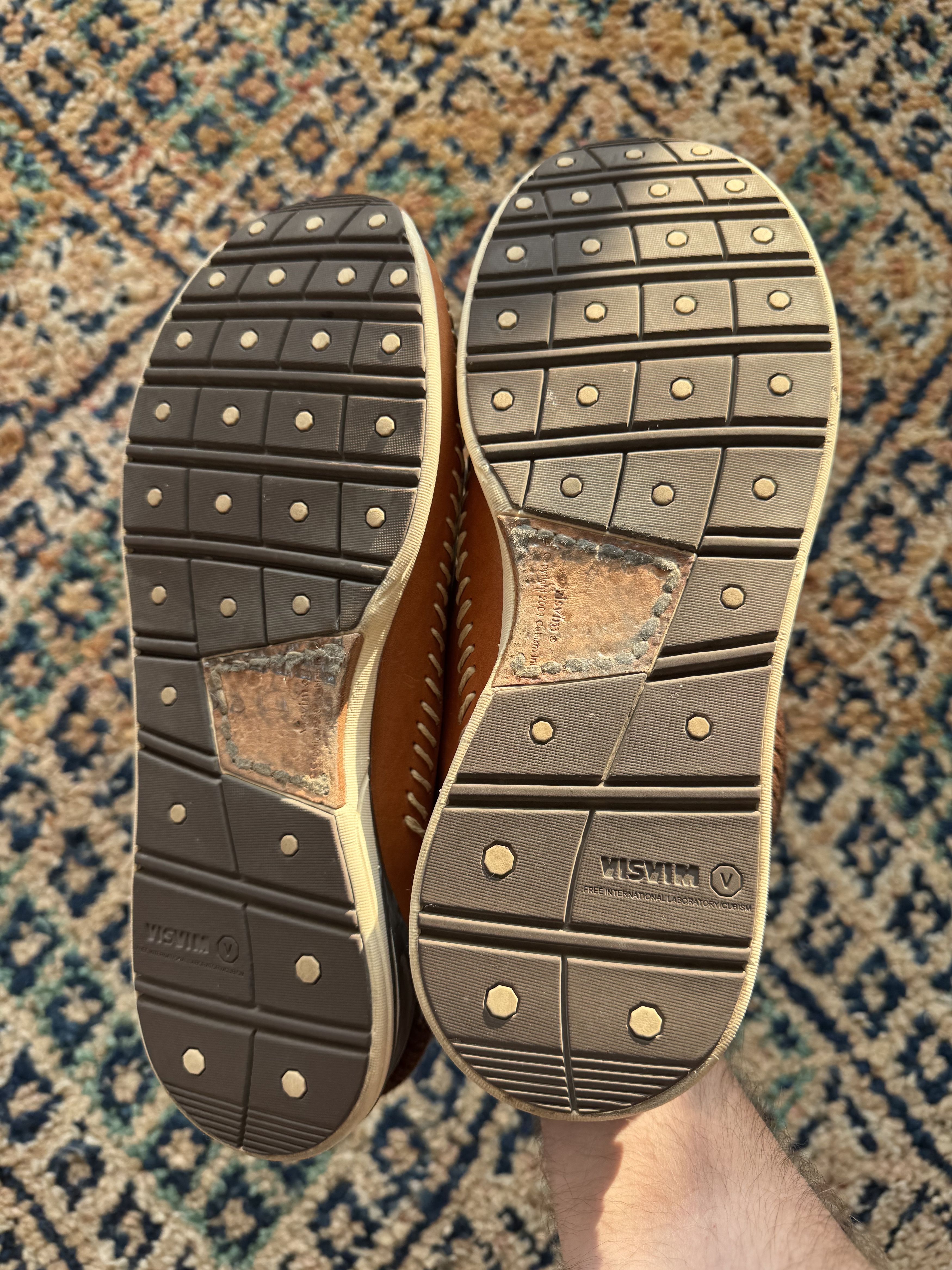 Visvim Maliseet-FOLK Lt. Brown Size US 11 / EU 44 - 5 Thumbnail