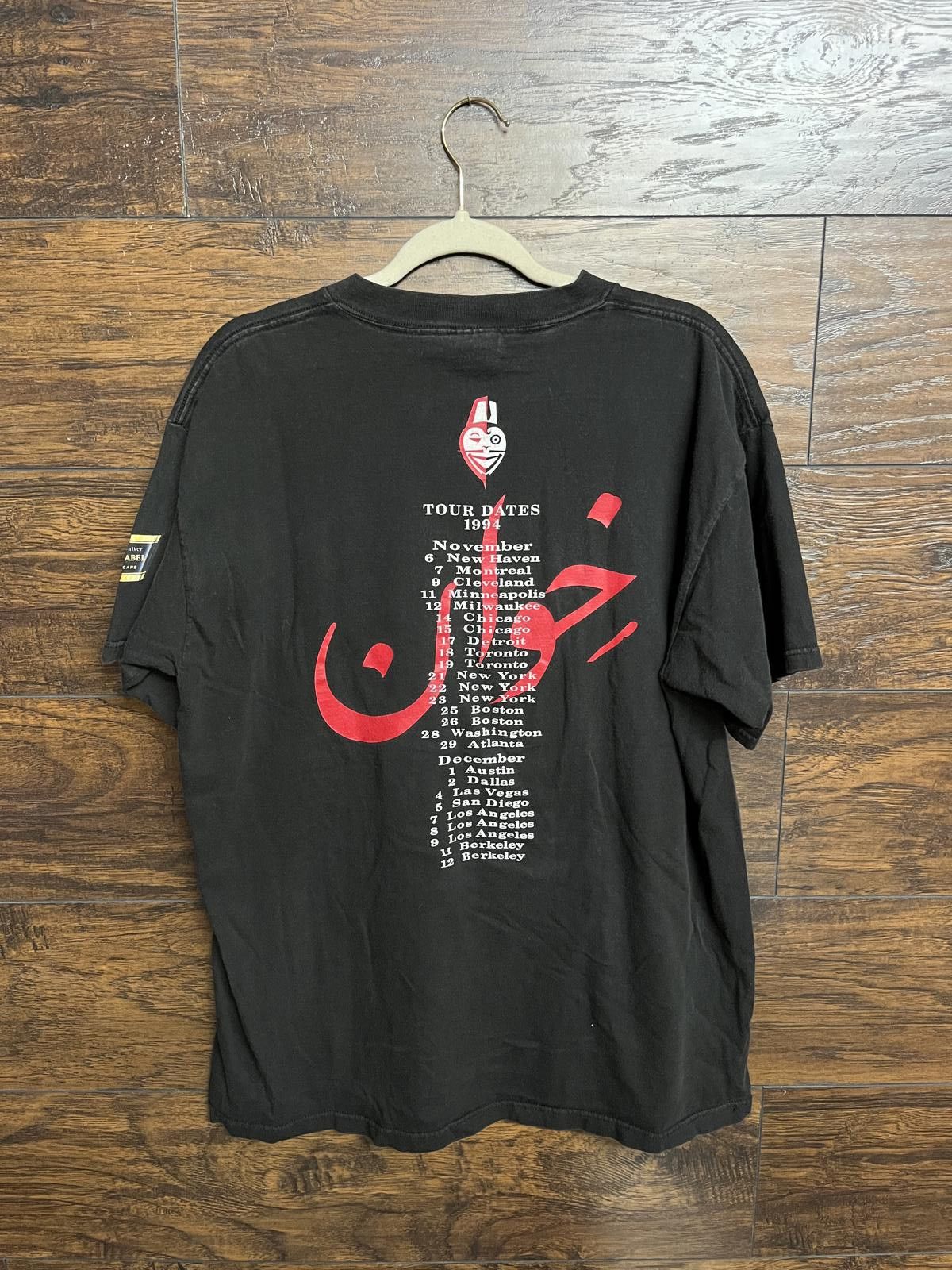 Giant Bryan Ferry T-shirt Album Mamouna Tour 1994 Tee - XL Size US XL / EU 56 / 4 - 2 Thumbnail