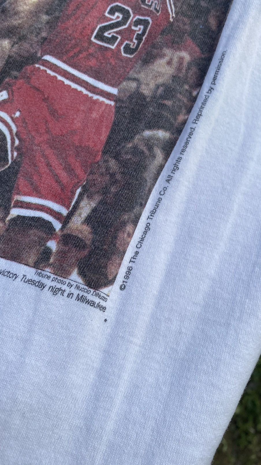 NBA Michael Jordan Chicago Bulls NBA 70 wins Record Article Tee Size US L / EU 52-54 / 3 - 6 Thumbnail