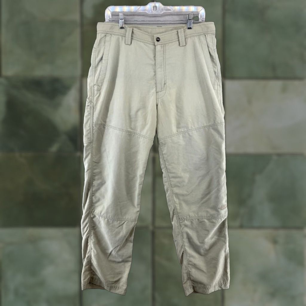 The North Face The North Face Pants Men 34 Khaki Nylon Canvas Regular Straight 30in Pockets Casual Outdoor Size US 34 / EU 50 - 1 Thumbnail