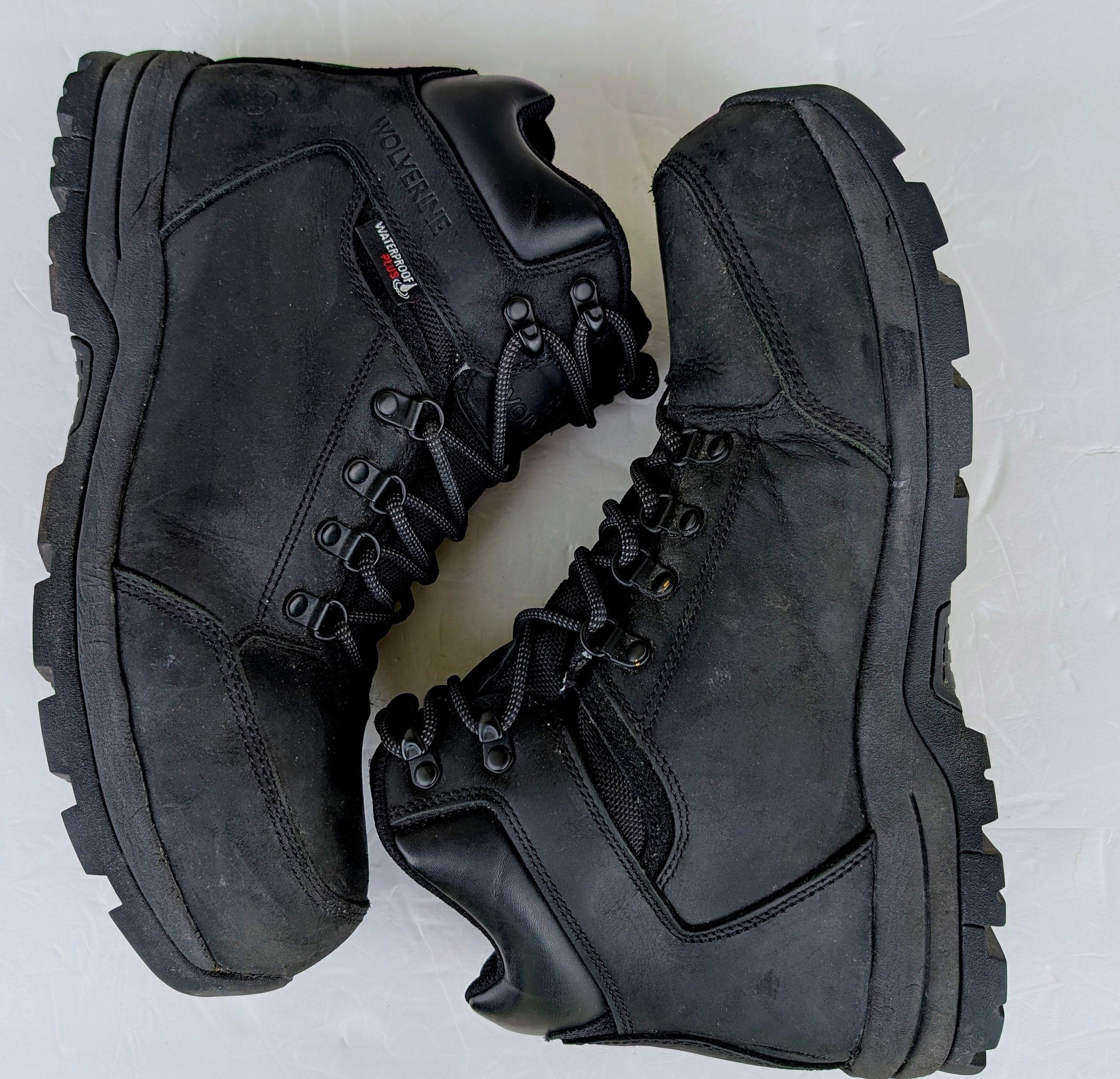 Wolverine Wolverine Grayson Steel Toe Black Work Boots W211042 11M Size US 11 / EU 44 - 4 Thumbnail
