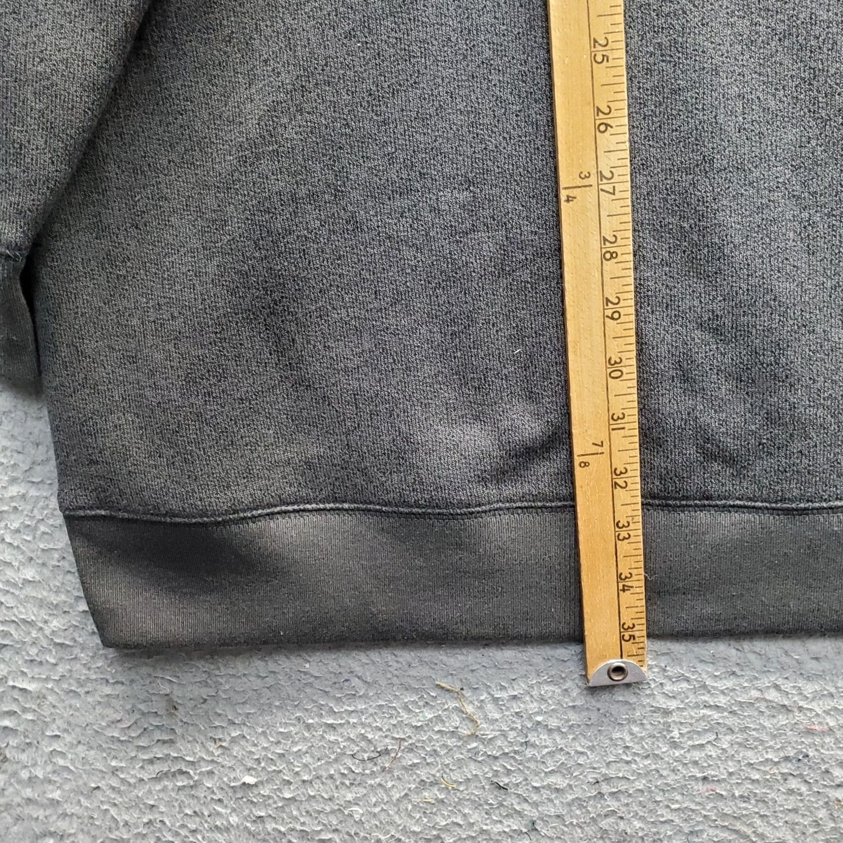 Vintage Sonoma Shirt Mens Big 4X Gray Goods For Life Sweatshirt 4XB Heavyweight Mock Neck Quarter Zip Size US XXL / EU 58 / 5 - 3 Thumbnail