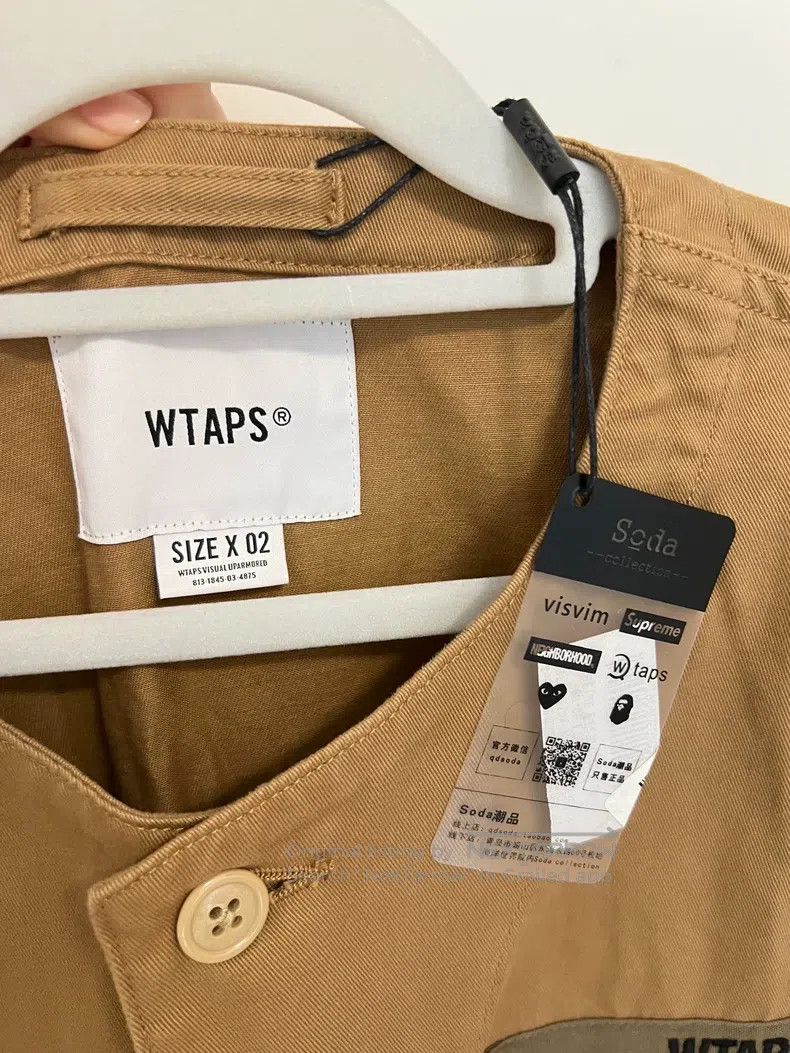 Wtaps Wtaps Cafe collar shirt Size US M / EU 48-50 / 2 - 3 Thumbnail