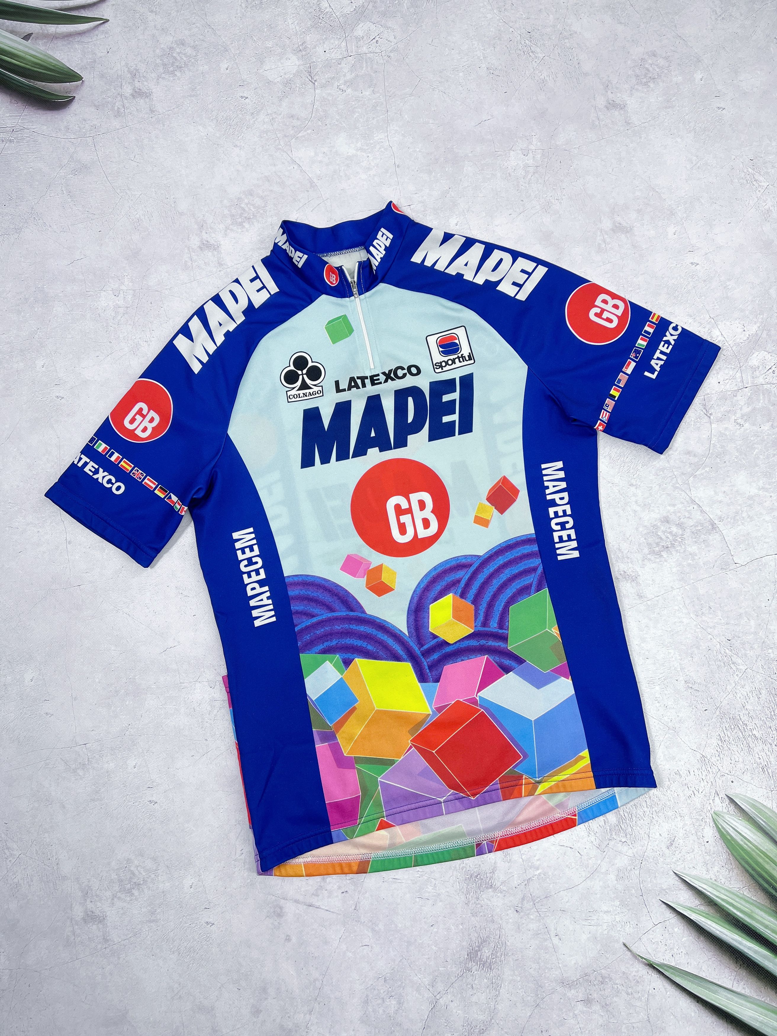 Sports Specialties × Vintage Vintage Sportful Mapei GB Cycling Jersey Colnago Size US M / EU 48-50 / 2 - 1 Thumbnail