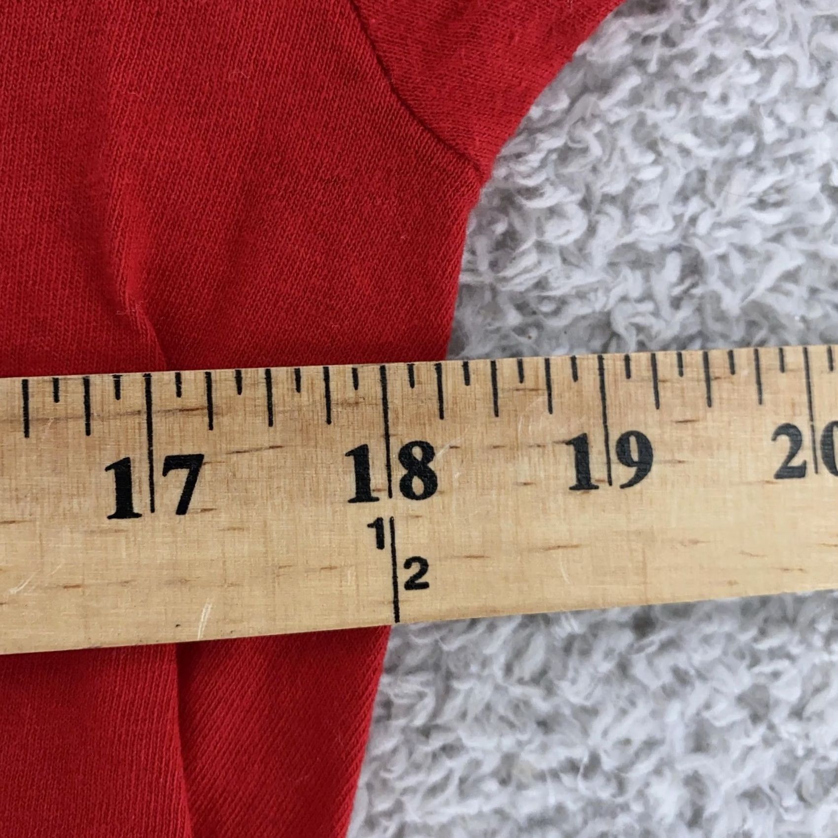 Fruit Of The Loom VINTAGE Fruit of the Loom Red Pocket Shirt Mens S Small USA Tee Shirt Mens Red Pocket Shirt Size US S / EU 44-46 / 1 - 5 Thumbnail