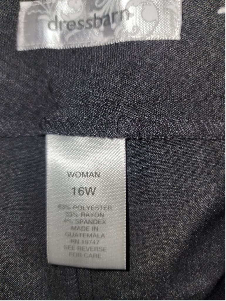 Other Dress Barn Gray Pants Size 16w Size 38" / US 16 / IT 52 - 4 Thumbnail
