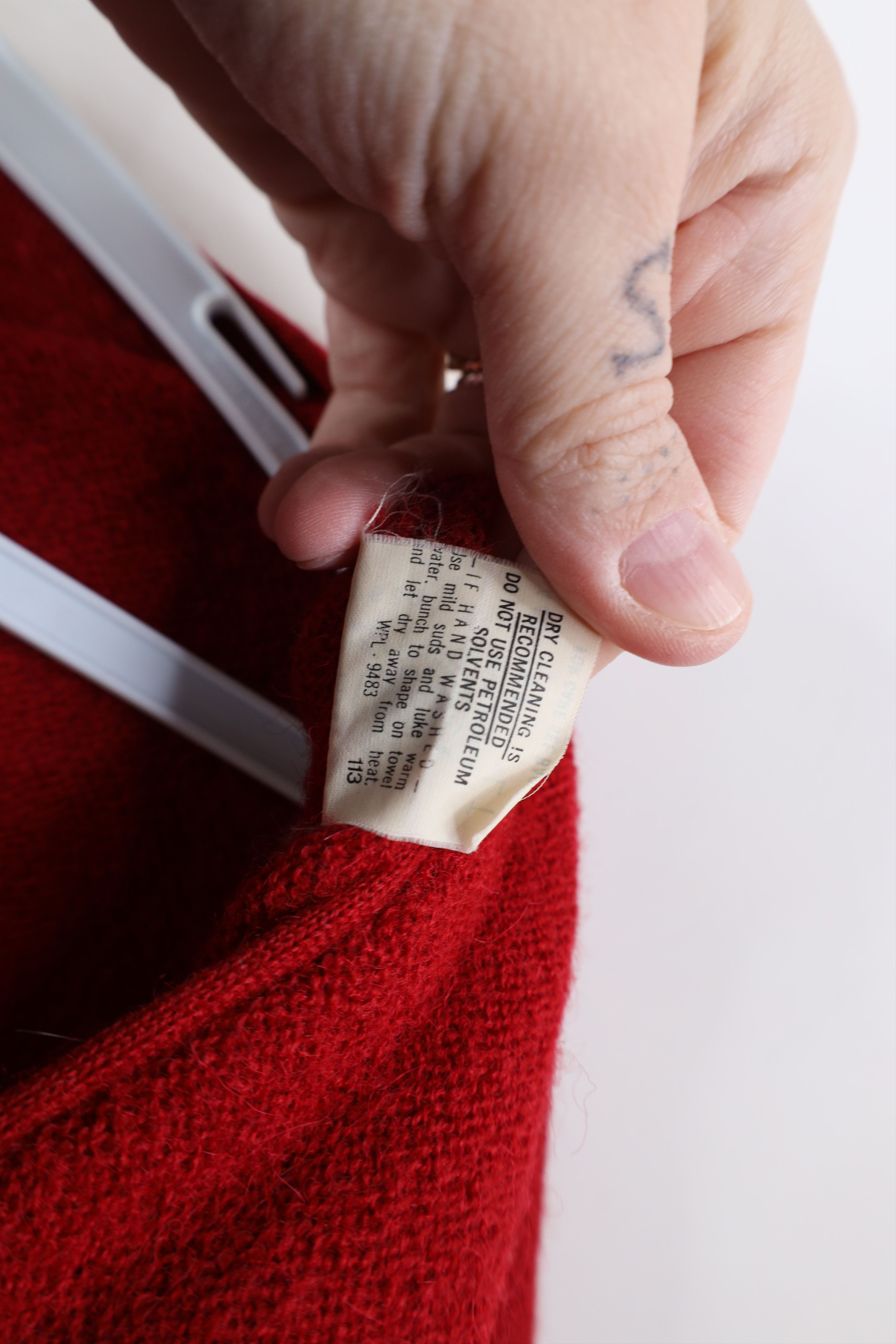 Vintage Vintage 70s Streetwear Wool Blend Knit Cardigan Sweater USA Size US L / EU 52-54 / 3 - 10 Thumbnail