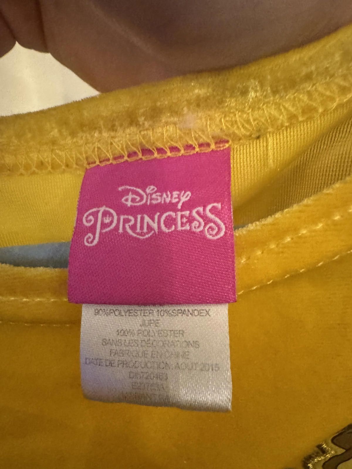 Other Disney Princess Belle Costume Dress for Girls Size 5 Size ONE SIZE - 3 Thumbnail