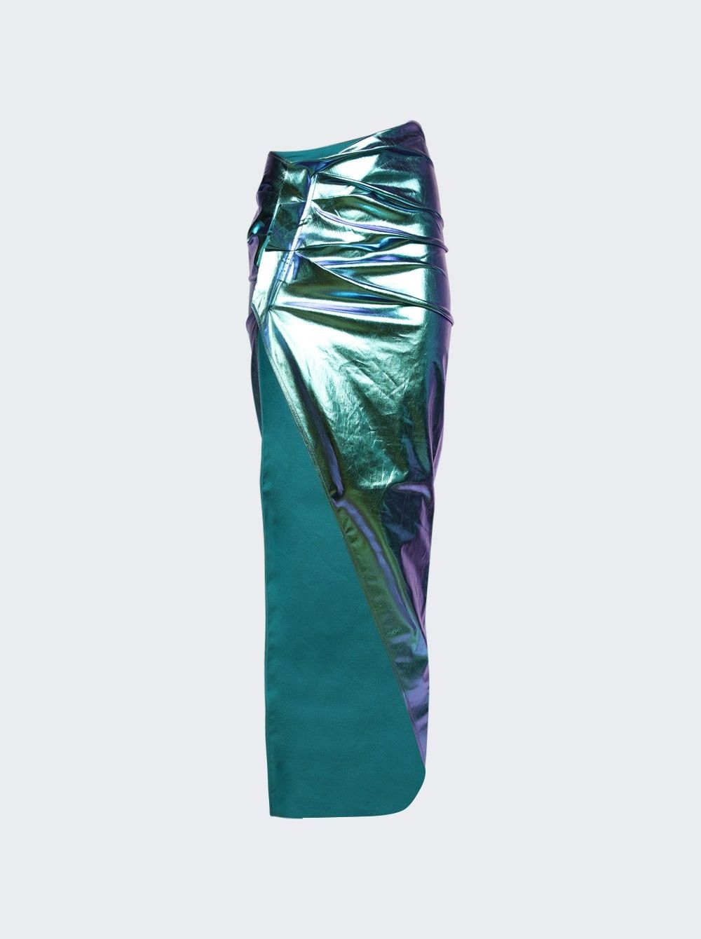 Rick Owens o1mle0426 Woven EDFU Skirt in Multicolor Size 26" / US 2 / IT 38 - 1 Thumbnail