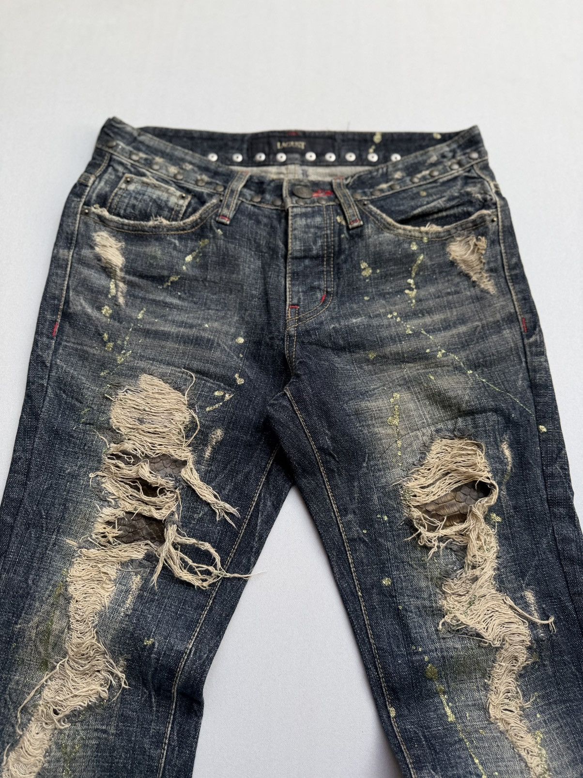Japanese Brand Lagust flare jeans Size US 27 - 2 Thumbnail