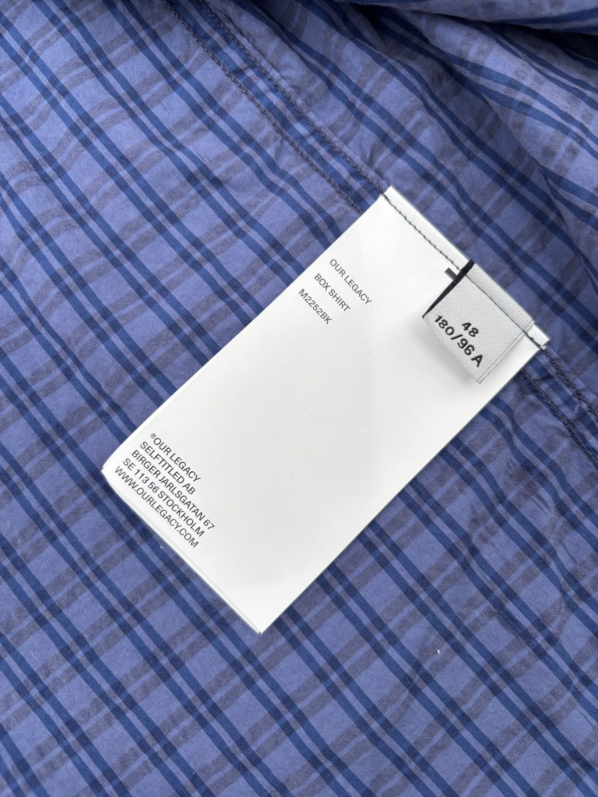 Our Legacy Our Legacy Box Shirt Kahuna Check Size US M / EU 48-50 / 2 - 9 Thumbnail