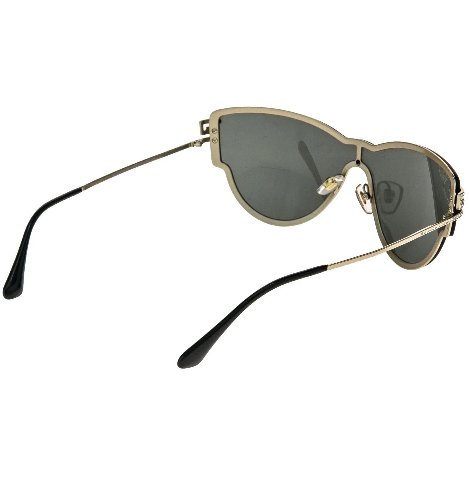 Versace VERSACE VE2172B 2172 GRECA Mask Gold Metal Silver Sunglasses Size ONE SIZE - 9 Thumbnail
