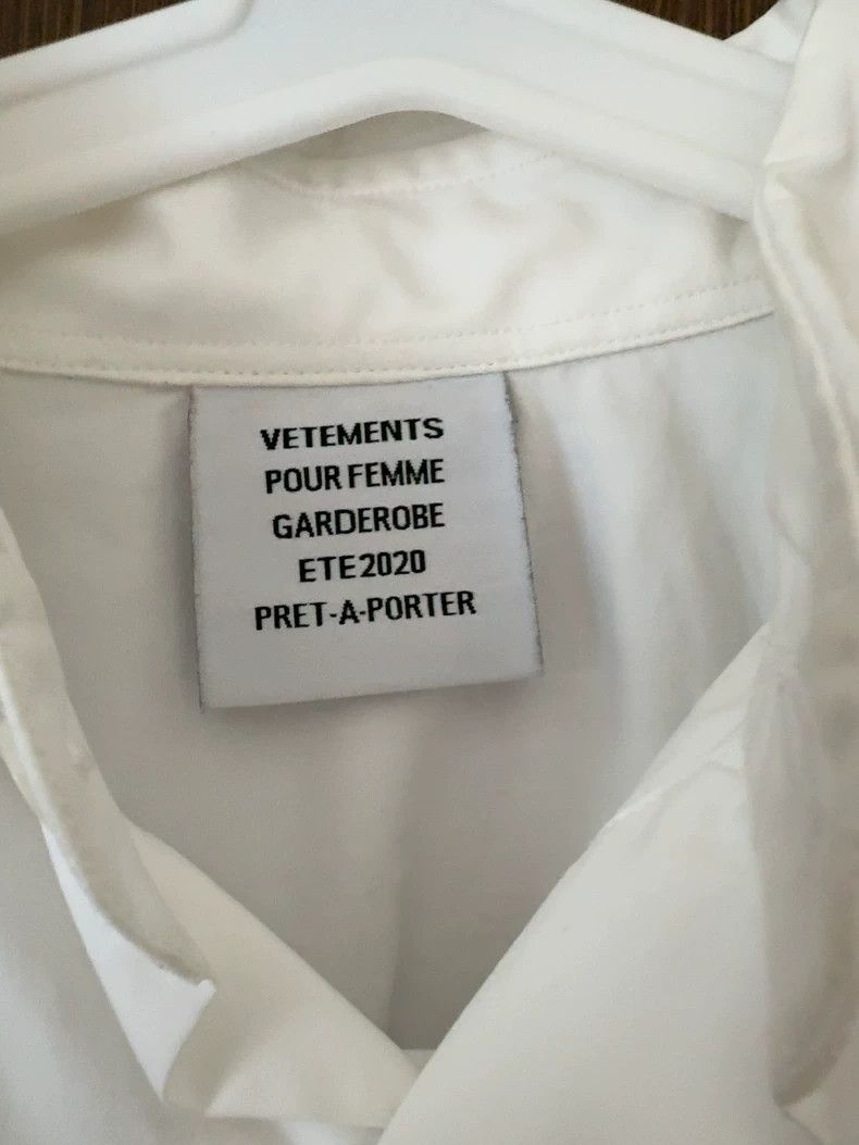 Vetements Vetements Shirt Size US XS / EU 42 / 0 - 2 Thumbnail