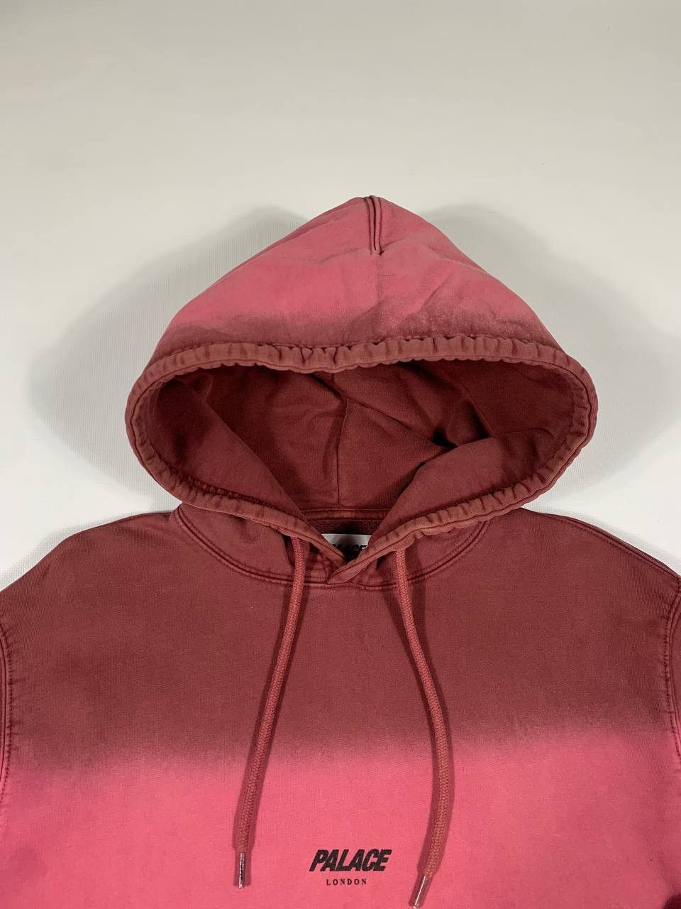 Palace Palace Red Faded Hoodie Y2K Style Size US M / EU 48-50 / 2 - 5 Thumbnail