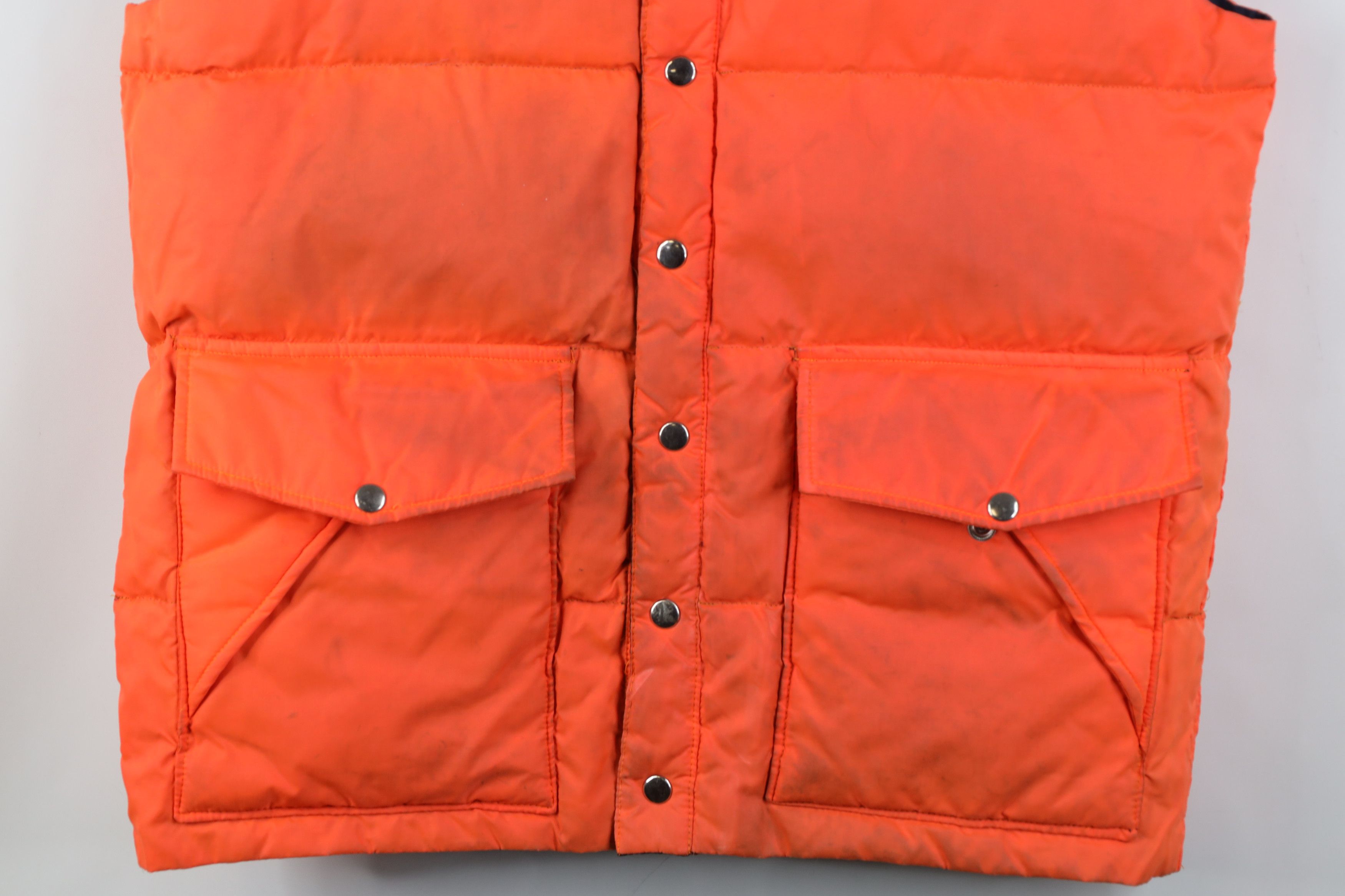 Vintage Vintage 70s Streetwear Reversible Down Puffer Vest Jacket Size US M / EU 48-50 / 2 - 14 Thumbnail