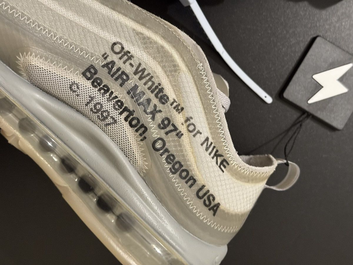 Nike × Off-White Nike X Off-white Air Max 97 Menta Size US 10 / EU 43 - 3 Thumbnail