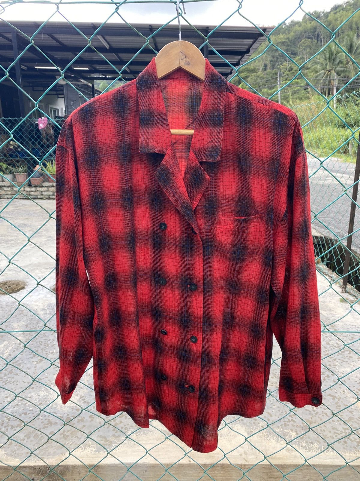Seditionaries Vintage shadow plaid blouses Size M / US 6-8 / IT 42-44 - 1 Thumbnail